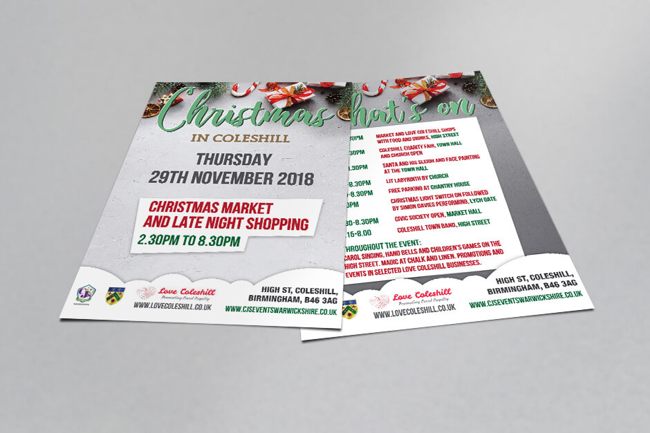 Christmas Hand Out Flyer
